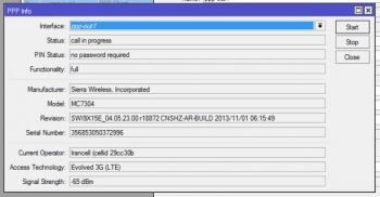 3G/LTE Connection via Irancell Config File