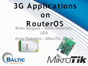 3G Application on RouterOS